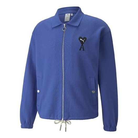Tuulitakki Puma Ami Track Full Zip Jacket Sininen | 534066-93