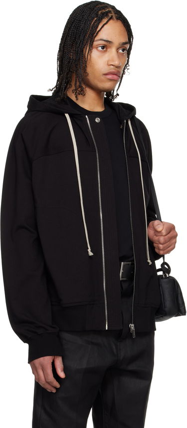 Huppari Rick Owens Rick Owens Hollywood Windbreaker Hoodie Beige | RU01E5241 BA, 4