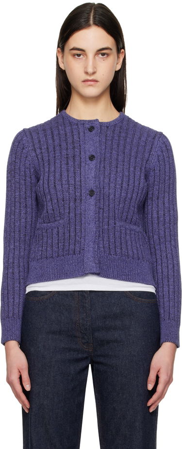 Villapaita JW Anderson JW Anderson Cropped Buttoned Cardigan Violetti | KW1356-YN0410, 0