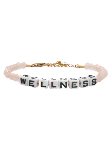 Rannerengas Sporty & Rich Wellness Pearl & Bead Bracelet Vaaleanpunainen | AC463-PE