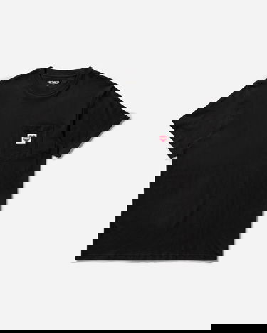 T-paita Carhartt WIP Pocket Heart T-Shirt Musta | I032128 1V2XX, 0