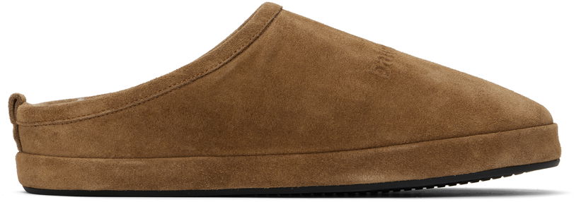 Vaatteet Balenciaga Balenciaga Alaska Slippers Ruskea | 810541WBFC1