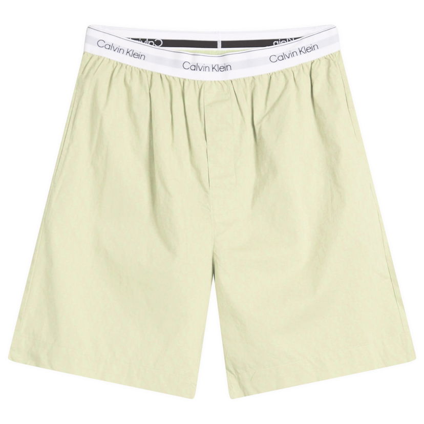 Nyrkkeilijät CALVIN KLEIN Calvin Klein Sleep Shorts, Size Large Vihreä | LV00NM2832VRK