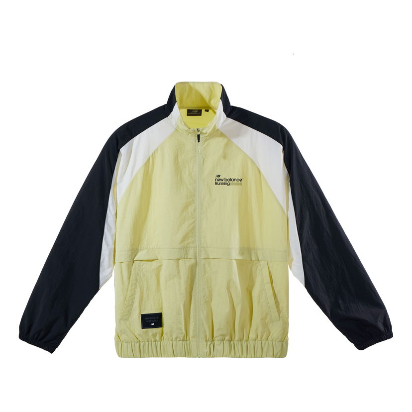 Tuulitakki New Balance Running Woven Jacket Keltainen | NAE12131-LGN