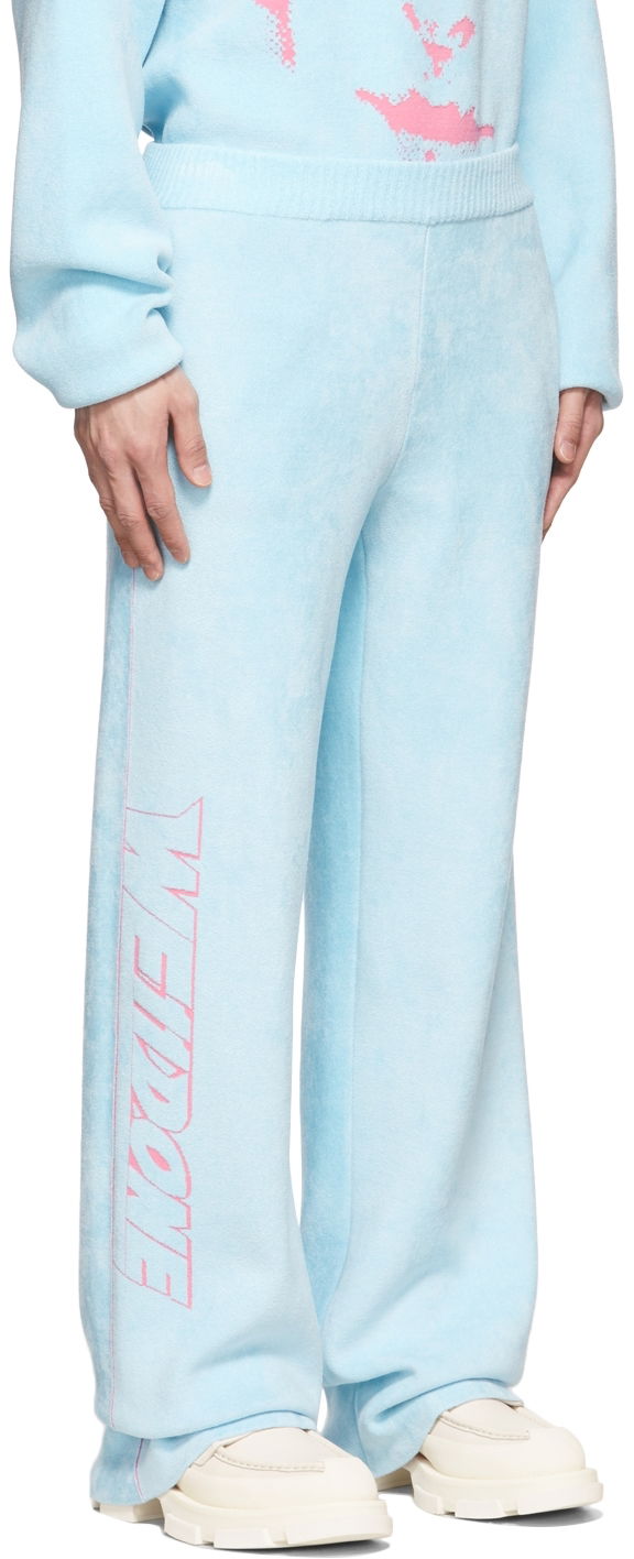 Verryttelyhousut We11done We11done Viscose Lounge Pants Sininen | WD-KP1-22-626-U-SK, 1
