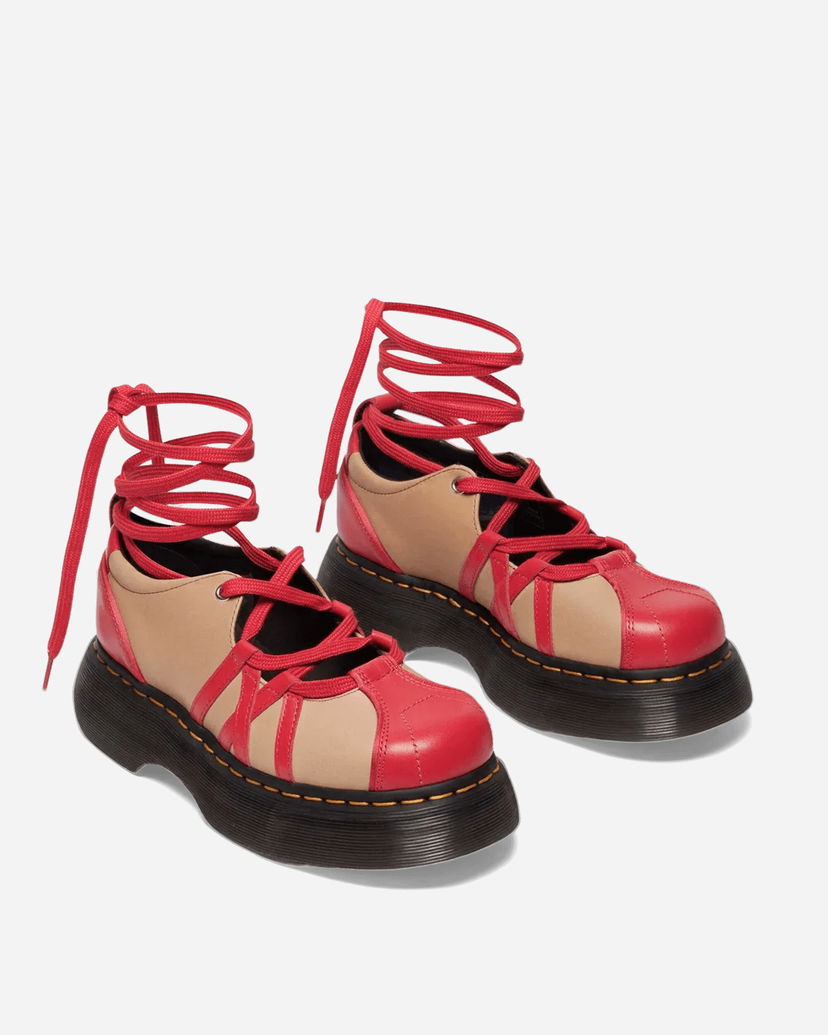 Vaatteet ja asusteet Dr. Martens Buzz Ballerina Leather Shoes Punainen | 41611600