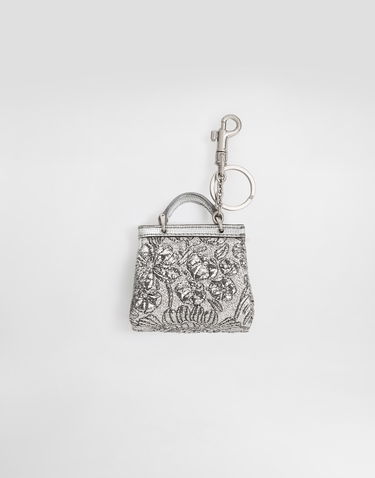 Avaimenperät Dolce & Gabbana Brocade Airpods Case Keychain Onesize Metallinen | BI3260AR81780998, 3