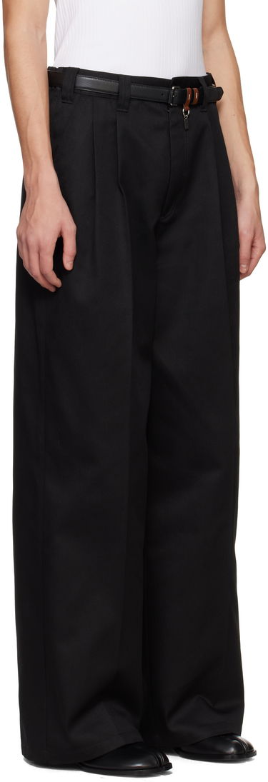 Housut Maison Margiela Maison Margiela Skater Chino Trousers Musta | S50KA0652 S54042, 1