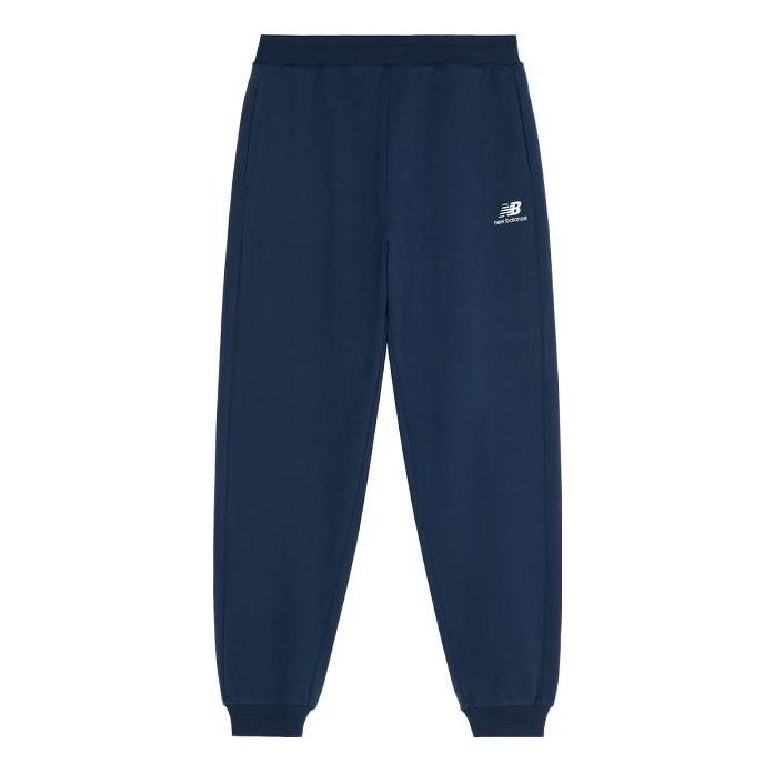 Verryttelyhousut New Balance Essentials Logo Pants Sininen | 6LD38101-NV