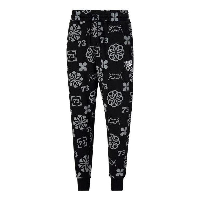 Housut Puma Booster Clyde Print Pants Musta | 536494-01, 0