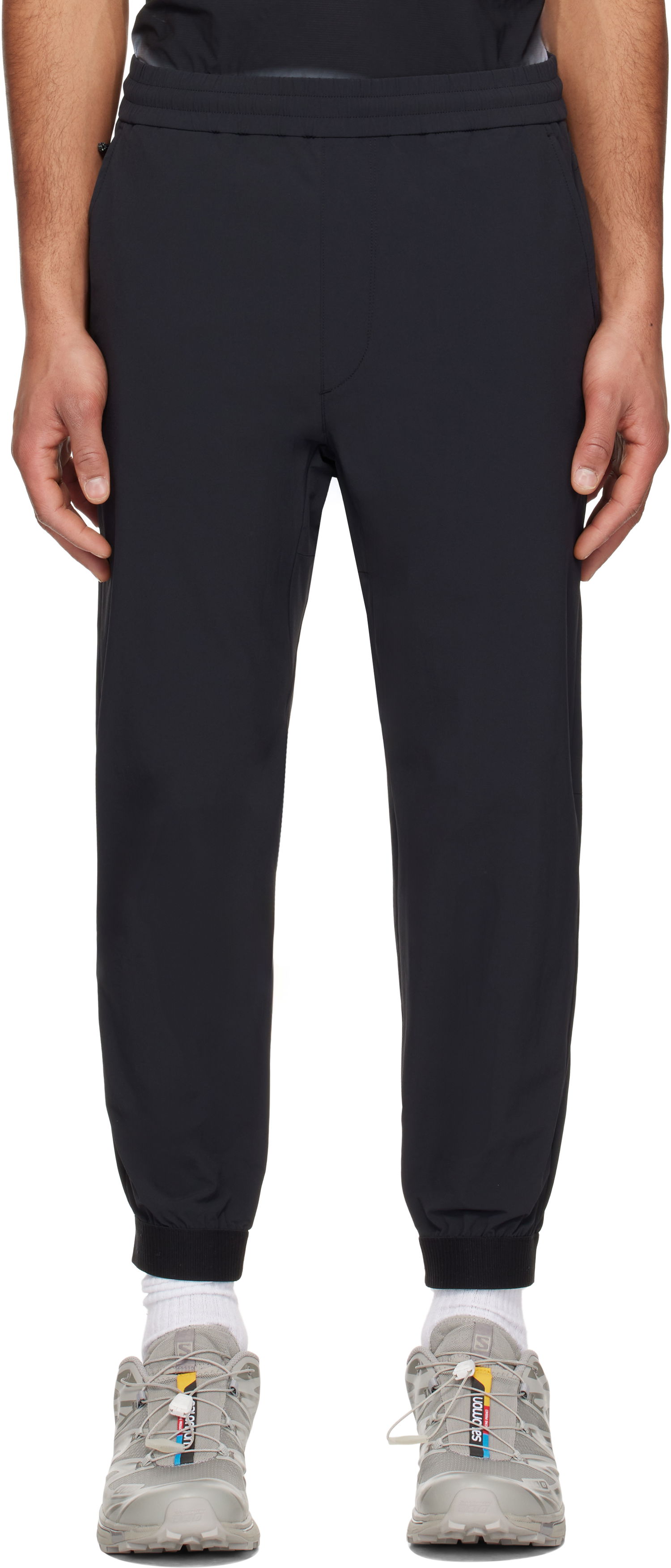 Verryttelyhousut rag & bone Rag & Bone Pursuit Robert Jogger Track Pants Musta | MBW24F7014WFML, 0