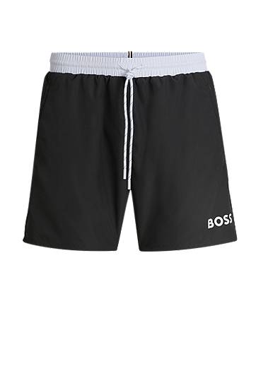 Uimapuvut BOSS BOSS Quick-Drying Swim Shorts with Logo Musta | 50515191