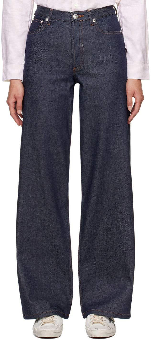 Jeans A.P.C. Elisabeth Jeans Sininen | COZZI-F09181