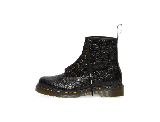 Lifestyle Dr. Martens 1460 WB Emboss Leather Lace Up Boots "Black" Musta | 27939001