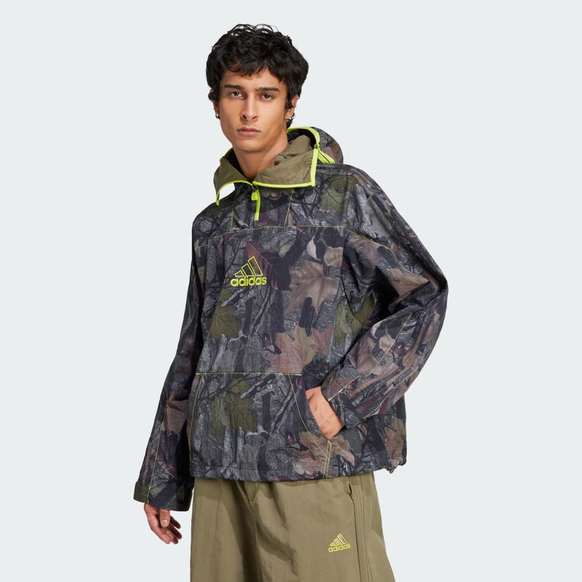 Tuulitakki adidas Performance Camo Anorak Jacket Monivärinen | JD5417