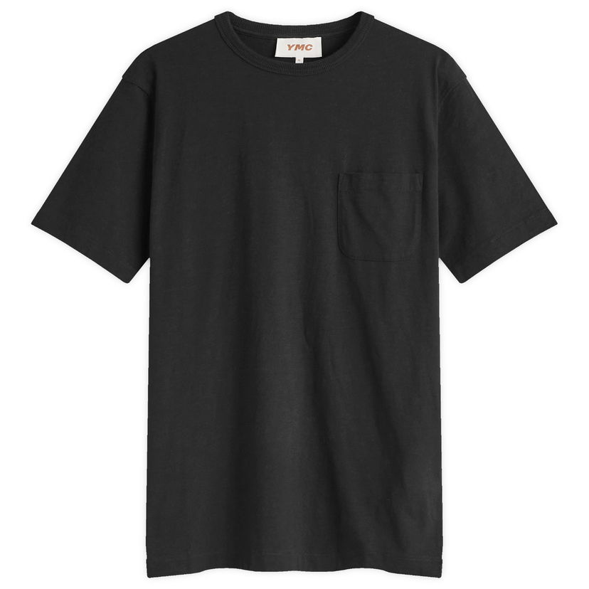 T-paita YMC Wild Ones Pocket T-Shirt Musta | P6AZG-01