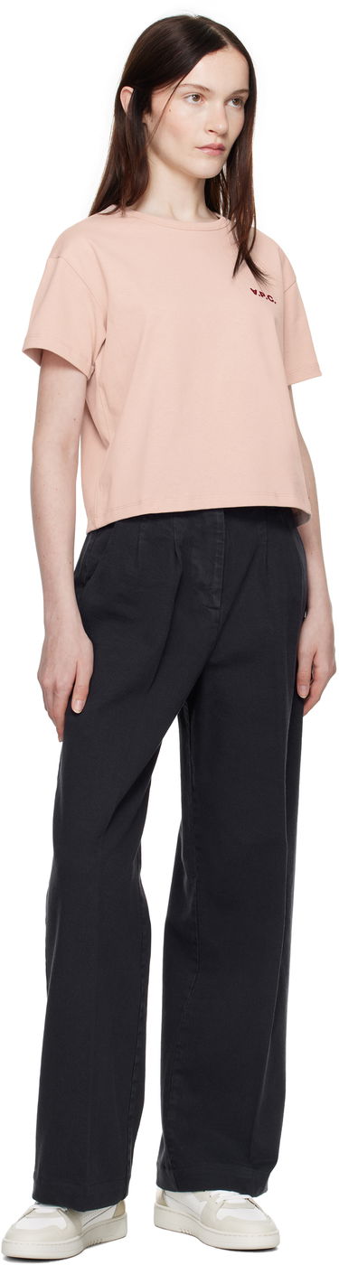 Housut A.P.C. A.P.C. Tressie Wide-Leg Trousers Musta | COGZV-F08398, 3