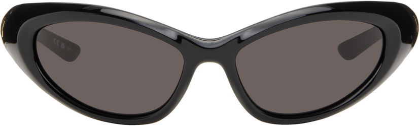 Aurinkolasit Balenciaga Balenciaga Sporty B Round Sunglasses Musta | BB0384S-001