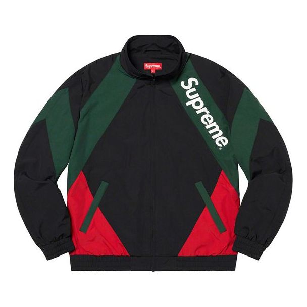 Tuulitakki Supreme Colorblock Splicing Sports Jacket Punainen | SUP-SS20-078