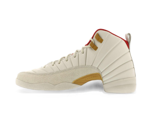 Tennarit ja kengät Jordan Jordan 12 Retro Chinese New Year Light Orewood Brown (GS) Harmaa | 881428-142