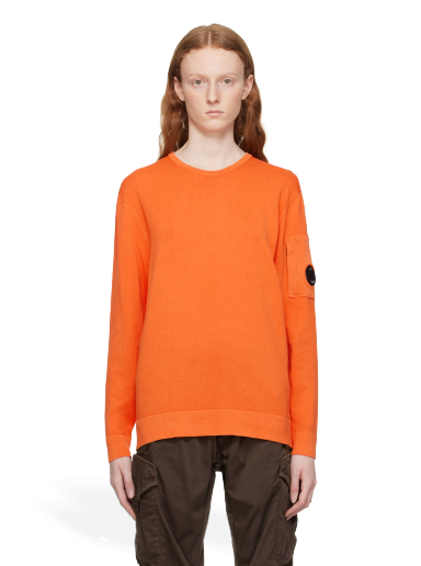 Villapaita C.P. Company Crewneck Sweater Oranssi | 14CMKN234A-006323S