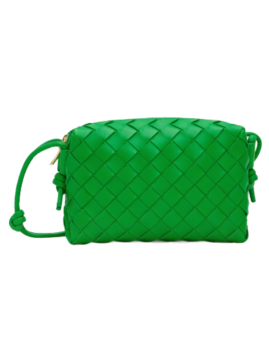 Olkalaukku Bottega Veneta Mini Loop Camera Bag Vihreä | 723547 V1G11