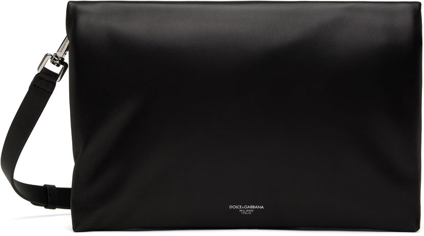 Olkalaukku Dolce & Gabbana Dolce&Gabbana Nappa Leather Crossbody Bag Musta | BM3075AF984