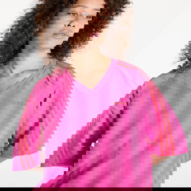 T-paita adidas Performance Linear Logo Relaxed Fit T-Shirt Vaaleanpunainen | JW6021, 1