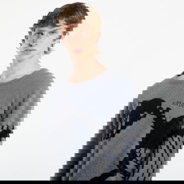 Villapaita RIPNDIP RIPNDIP Fossil Mohair Knit Sweater Harmaa | RNDFALL25102, 4