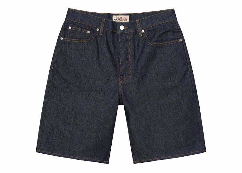 Shortsit Stüssy Stussy Big Ol' Denim Shorts Sininen | 112296_RAWW