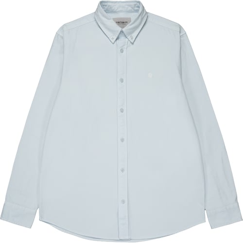 Paita Carhartt WIP Bolton Garment Dyed Shirt Sininen | I030238