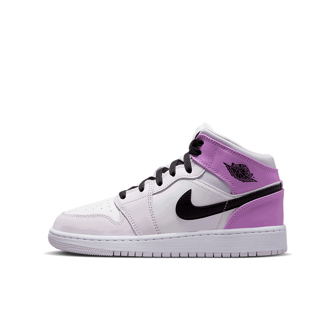 Tennarit ja kengät Jordan Air Jordan 1 Mid GS "Barely Grape" Violetti | DQ8423-501, 0