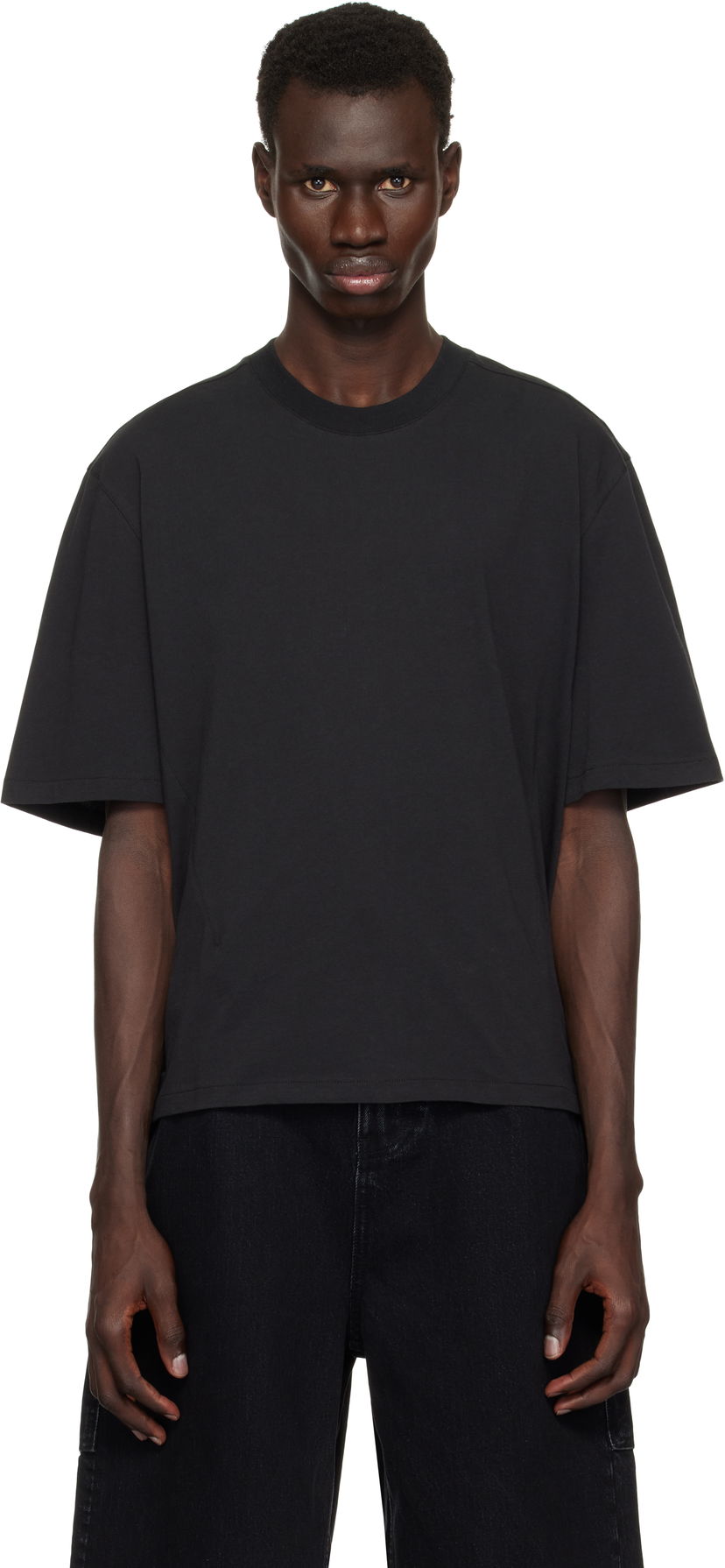 T-paita Entire Studios Entire Studios Dart T-Shirt Musta | ES2252SO