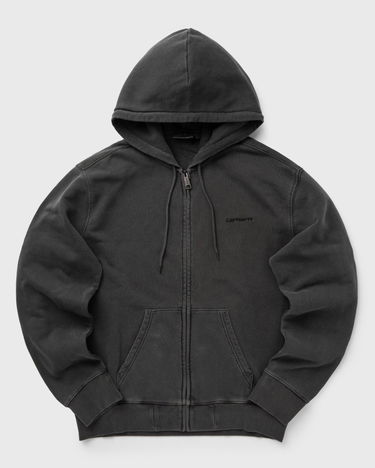 Huppari Carhartt WIP Hooded Duster Script Jacket Harmaa | I033619-89.GD, 0