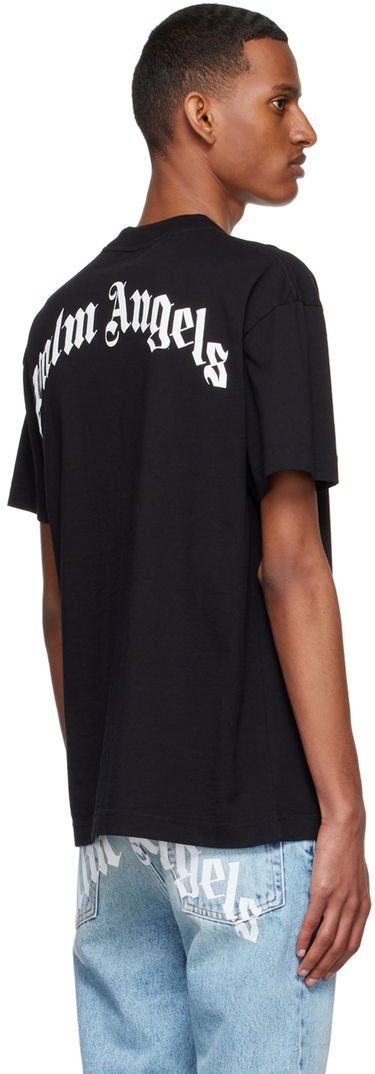 T-paita Palm Angels Broken Palm Tee Musta | PMAA001S22JER0221055, 2
