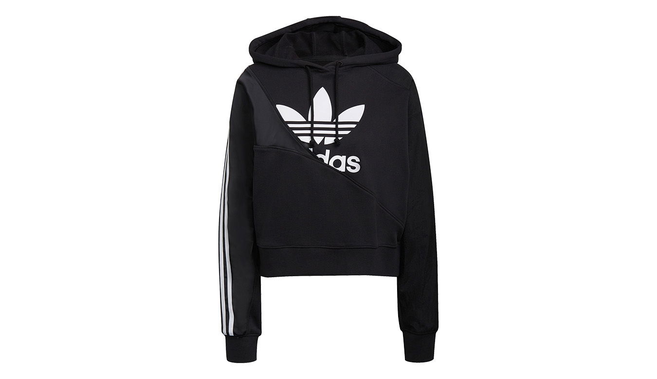 Vaatteet adidas Performance Adicolor Split Trefoil Musta | HC7050, 1