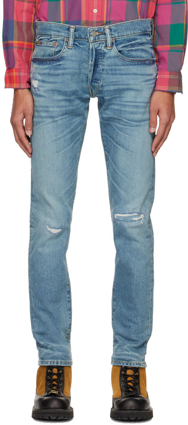 Jeans Polo by Ralph Lauren Polo Ralph Lauren Varick Slim Fit Jeans Sininen | 710830888001