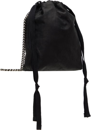 Käsilaukku Ann Demeulemeester Ann Demeulemeester Vide Soft Medium Drawstring Bag Musta | CO00-W-SB23-LT082-099, 1