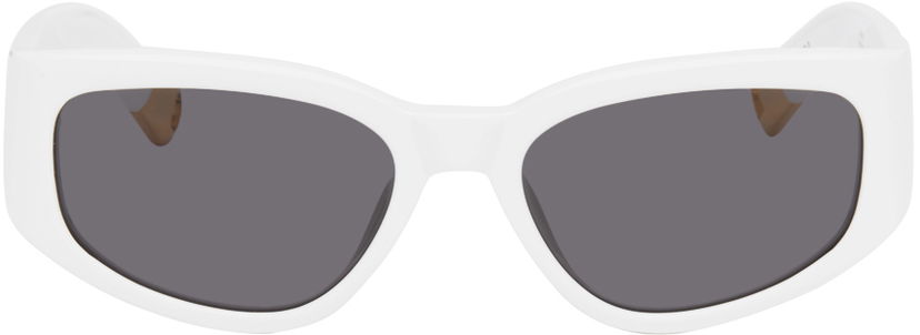 Aurinkolasit Jacquemus 'Les Lunettes Gala' Sunglasses Valkoinen | JAC5C2SUN