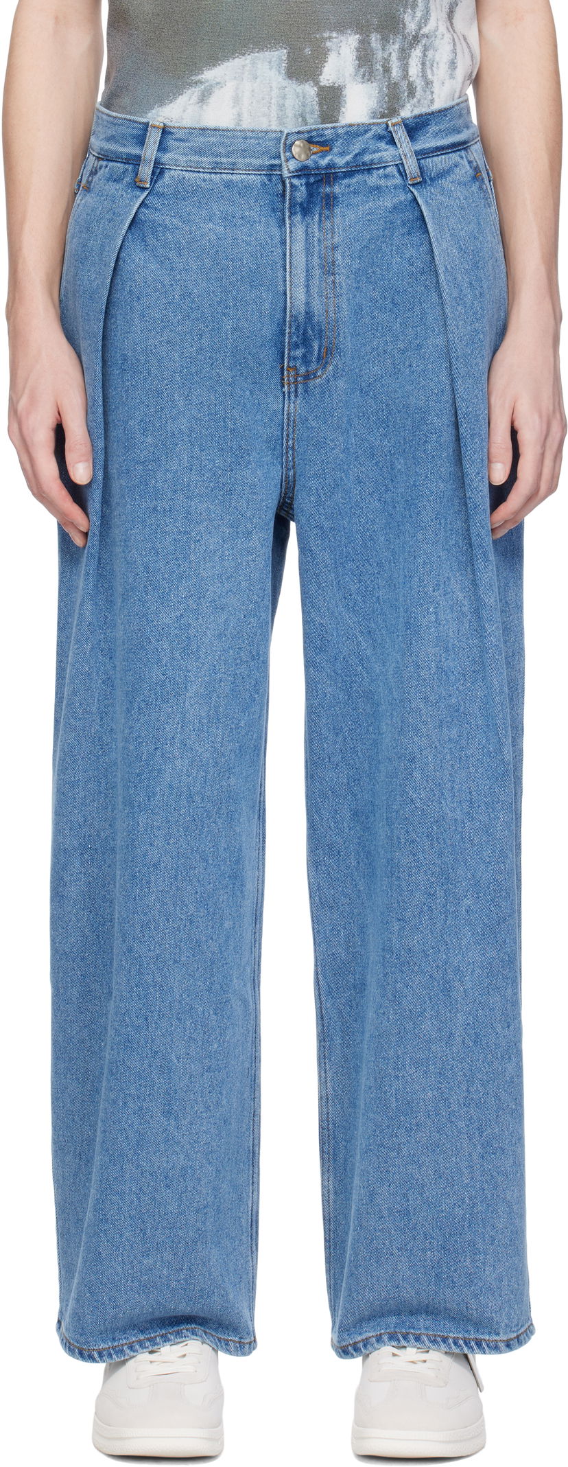 Jeans ADER ERROR ADER error Sig; TRS Tag 02 Jeans Sininen | BO42FYJE0102SB