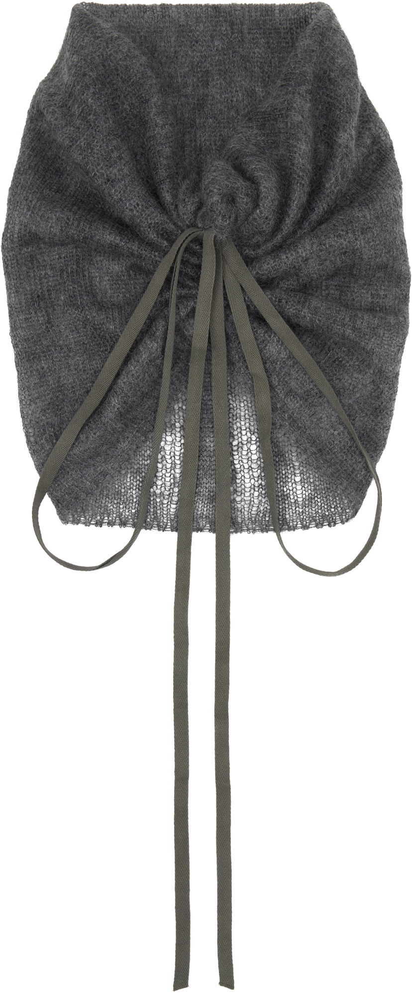 Huivi Ann Demeulemeester Ann Demeulemeester Oden Knit Tie Collar Harmaa | 2520-W-CL35-KN069-088