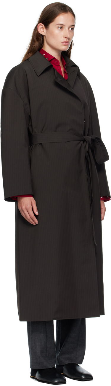 Takit OUR LEGACY OUR LEGACY Pinstripe Court Coat Musta | W4251CC, 1
