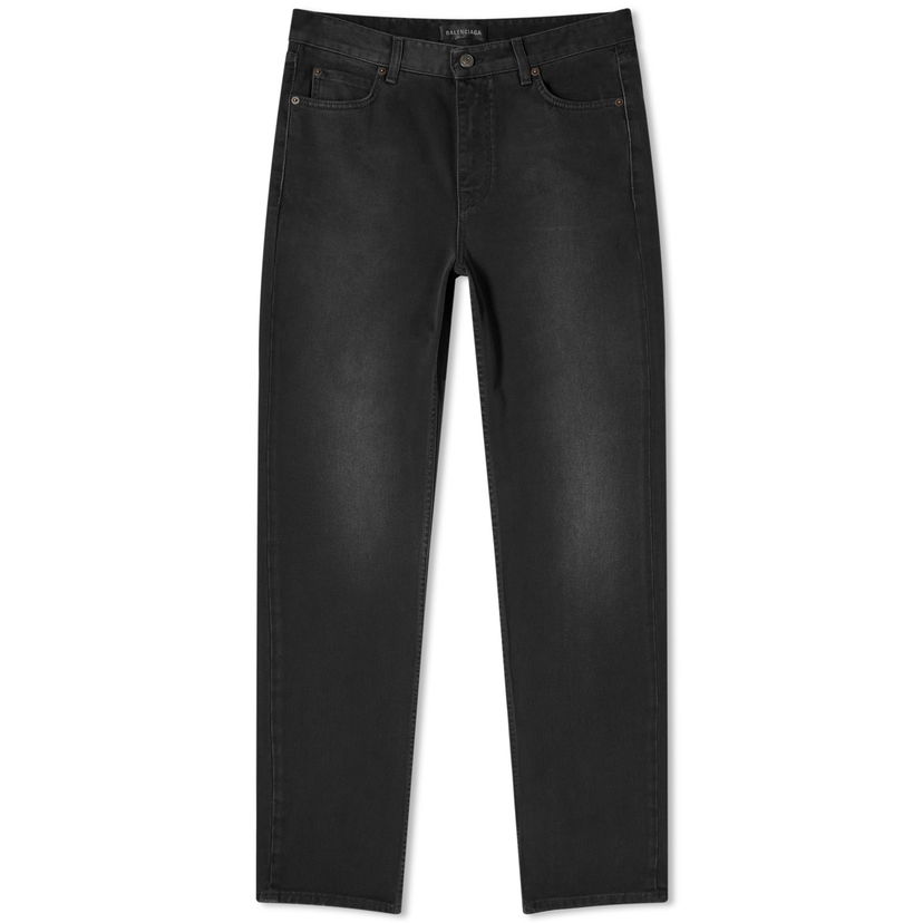 Jeans Balenciaga Runway Slim Jeans Musta | 767973-TNW11-1672