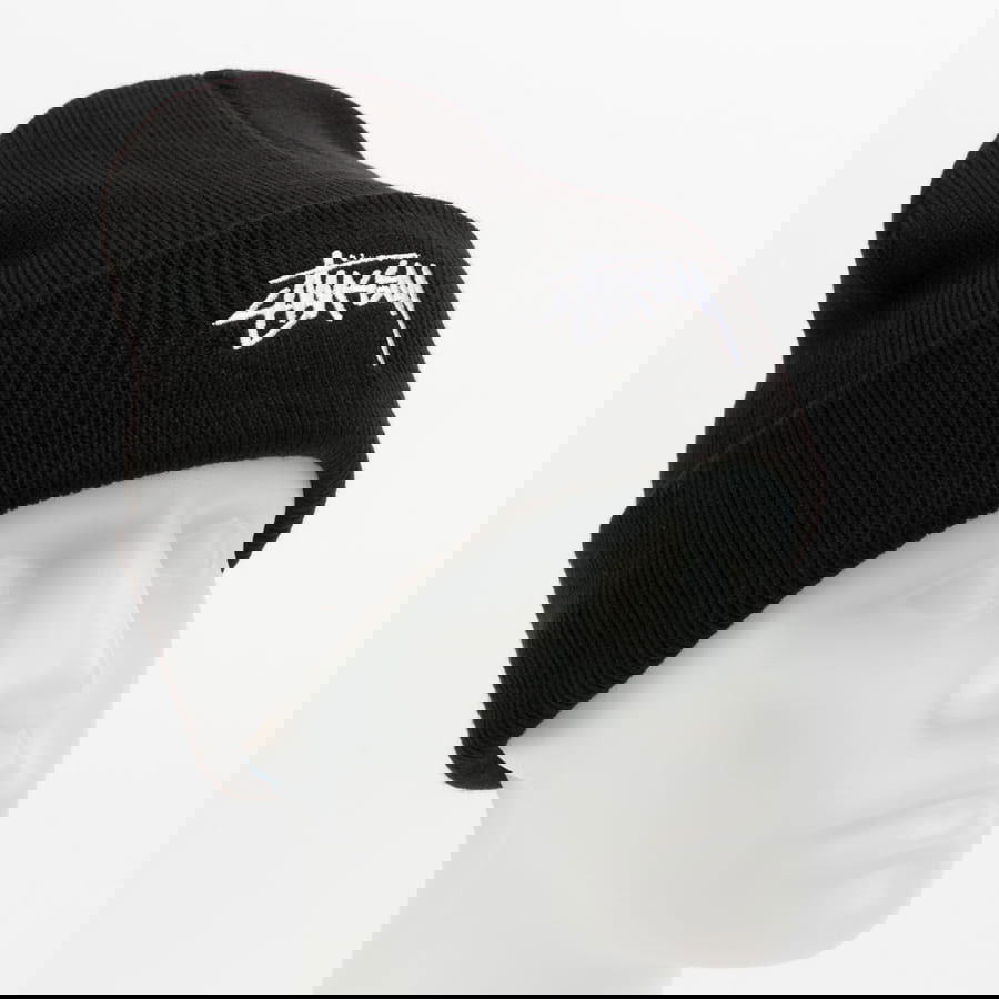 Pipo Stüssy Stock Cuff Beanie Musta | 1321020 / 0001, 0