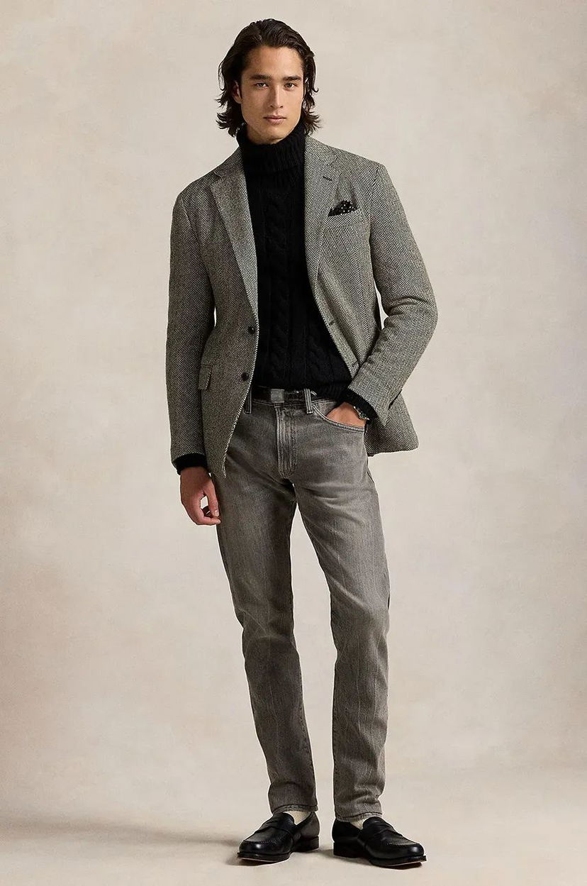 Takki Polo by Ralph Lauren Slim Fit Grey Jeans Harmaa | 710956086