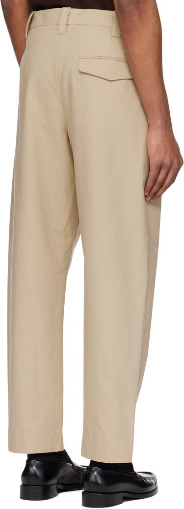 Housut A.P.C. A.P.C. Renato Pleated Trousers Beige | COHFU-H08428, 2