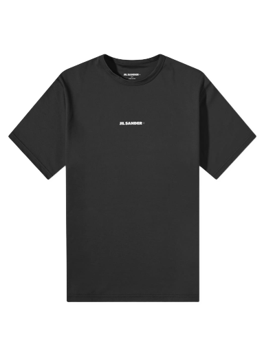 T-paita Jil Sander Logo Tee Musta | JPUU783506-MU458208-