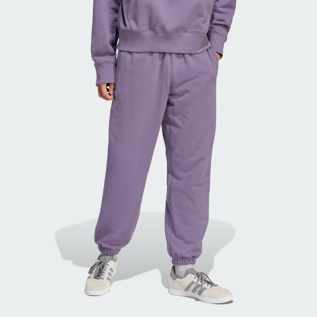Verryttelyhousut adidas Originals Adicolor Contempo French Terry Sweatpants Violetti | IR7890, 1