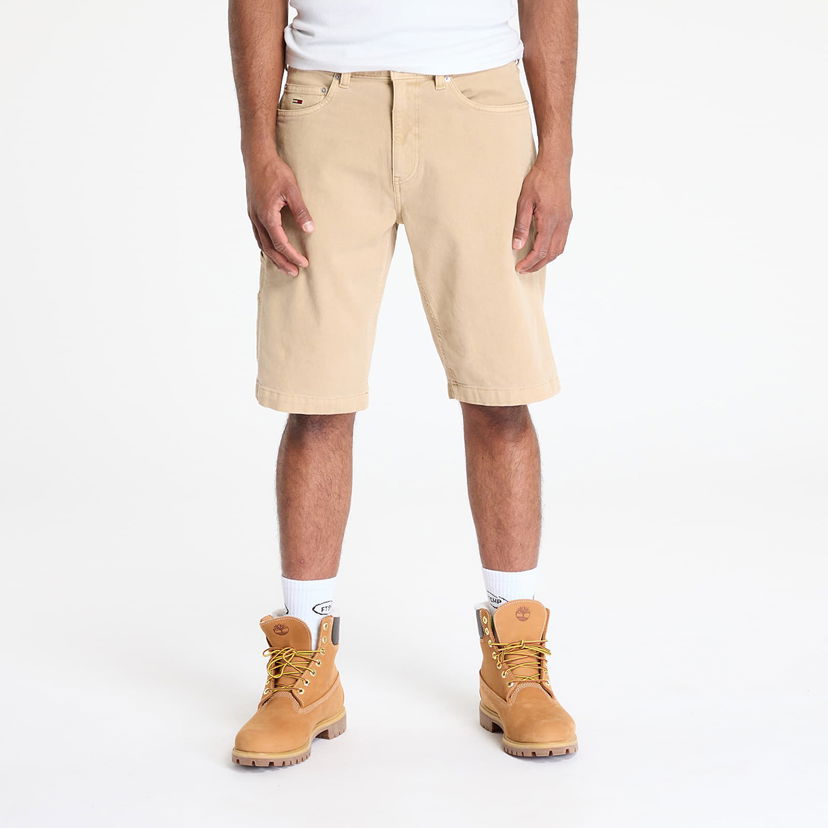 Shortsit Tommy Hilfiger Tommy Jeans Jaimie Canvas Cargo Shorts Beige | DM0DM21951 ACT