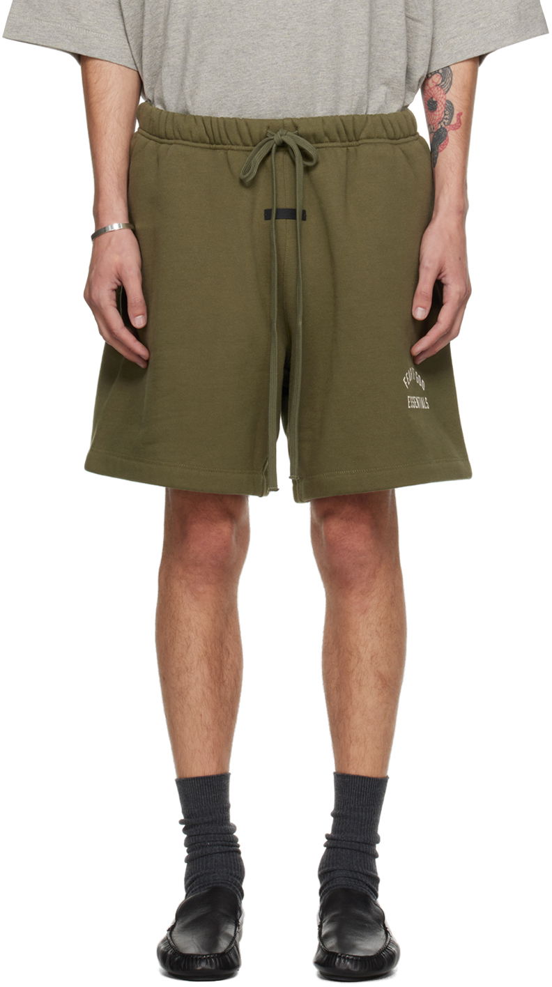 Shortsit Fear of God Essentials Soccer Shorts Vihreä | 160BT242005F